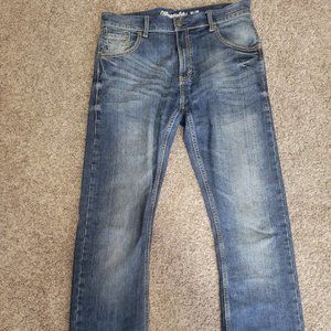 MEN'S WRANGLER RETRO® SLIM FIT BOOTCUT JEAN IN LAYTON 33x36